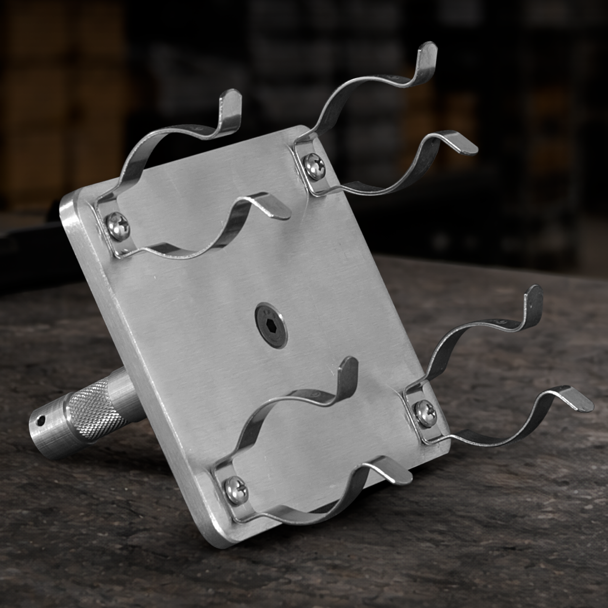 T12 Dual Lamp Holder to 5/8" Pin
