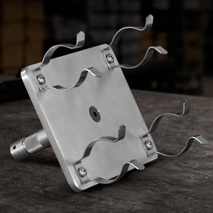 T12 Dual Lamp Holder to 5/8" Pin