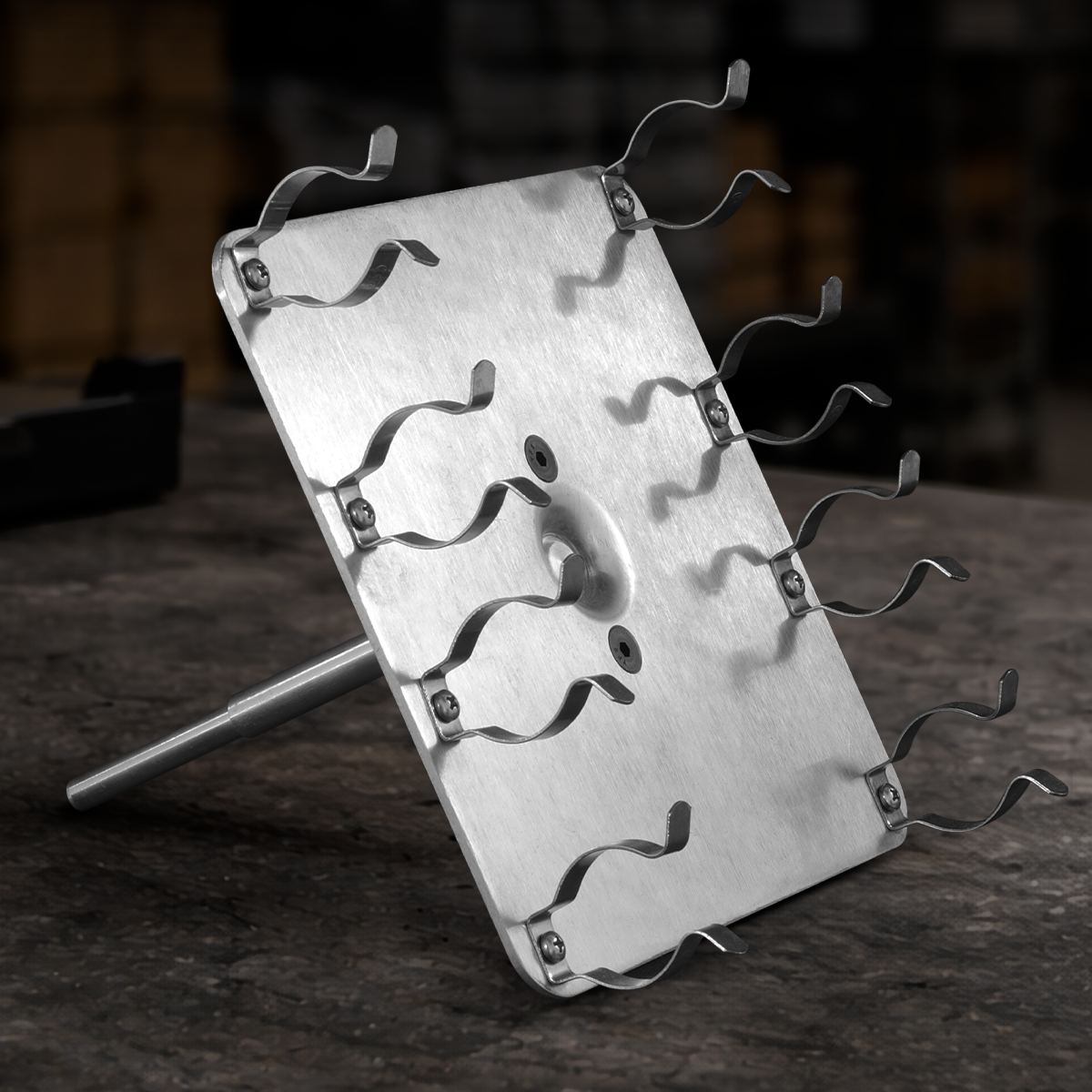 T12 Quad Lamp Holder to Pin