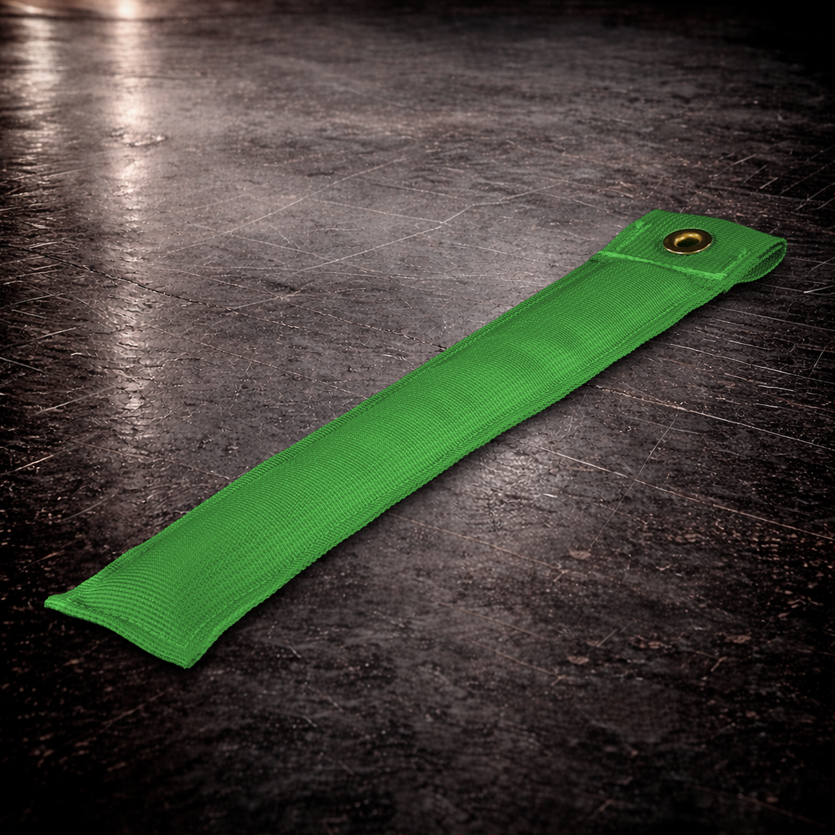 chroma green 12 inch set marker
green fabric marker with grommet
12 inch stage marker green
grip marker chroma green
green floor position marker