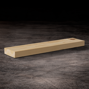 1 inch by 3 inch by 12 inch cribbing block used for film production leveling and stabilization