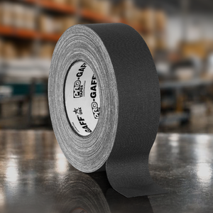 Gaffer Tape (Black) 2" x 30 Yds - 1" Core