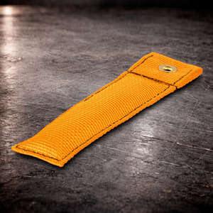 6 inch kodak yellow marker flag with grommet on industrial surface
kodak yellow fabric marker flag close up stitching detail 6 inch grip marker flag with metal grommet kodak yellow
yellow set marker flag on dark warehouse background film production marker flag kodak yellow with grommet