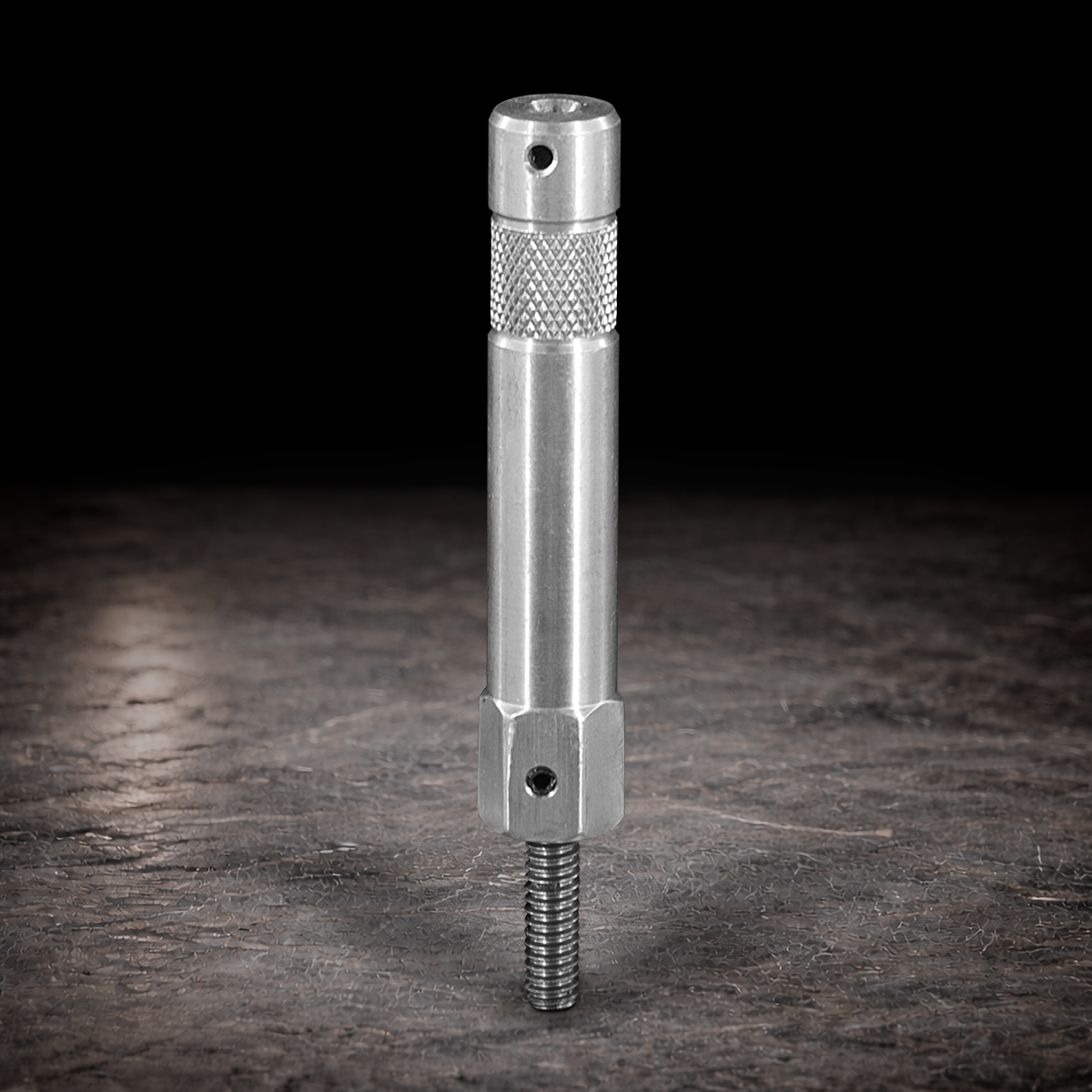 Aluminum Baby Pin - 3" with 5/16" Male Thread