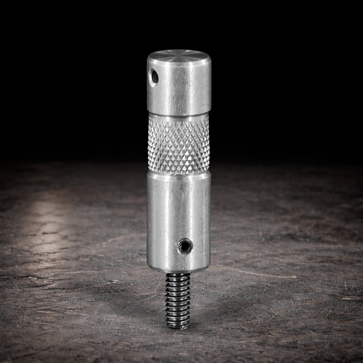 Aluminum baby pin 1/4 20 male
2 inch baby pin camera mount
film rigging baby pin adapter
5/8 baby pin with male thread
camera accessory baby pin mount