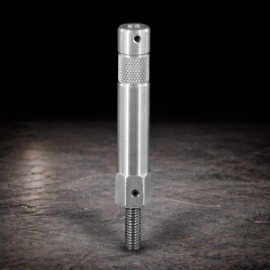 Aluminum baby pin 3 inch 3/8 male
3 inch baby pin aluminum male thread
film grip baby pin threaded mount
lighting rig baby pin 3/8 male
5/8 baby pin aluminum threaded pin