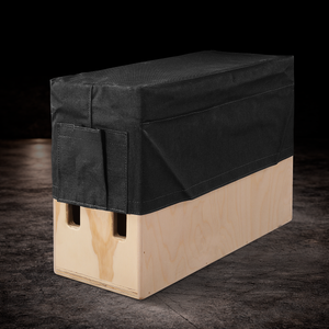 Horizontal Apple Box Seat Cover (Black)