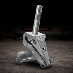 big bite baby grip clamp with 5/8 baby pin for film lighting and rigging