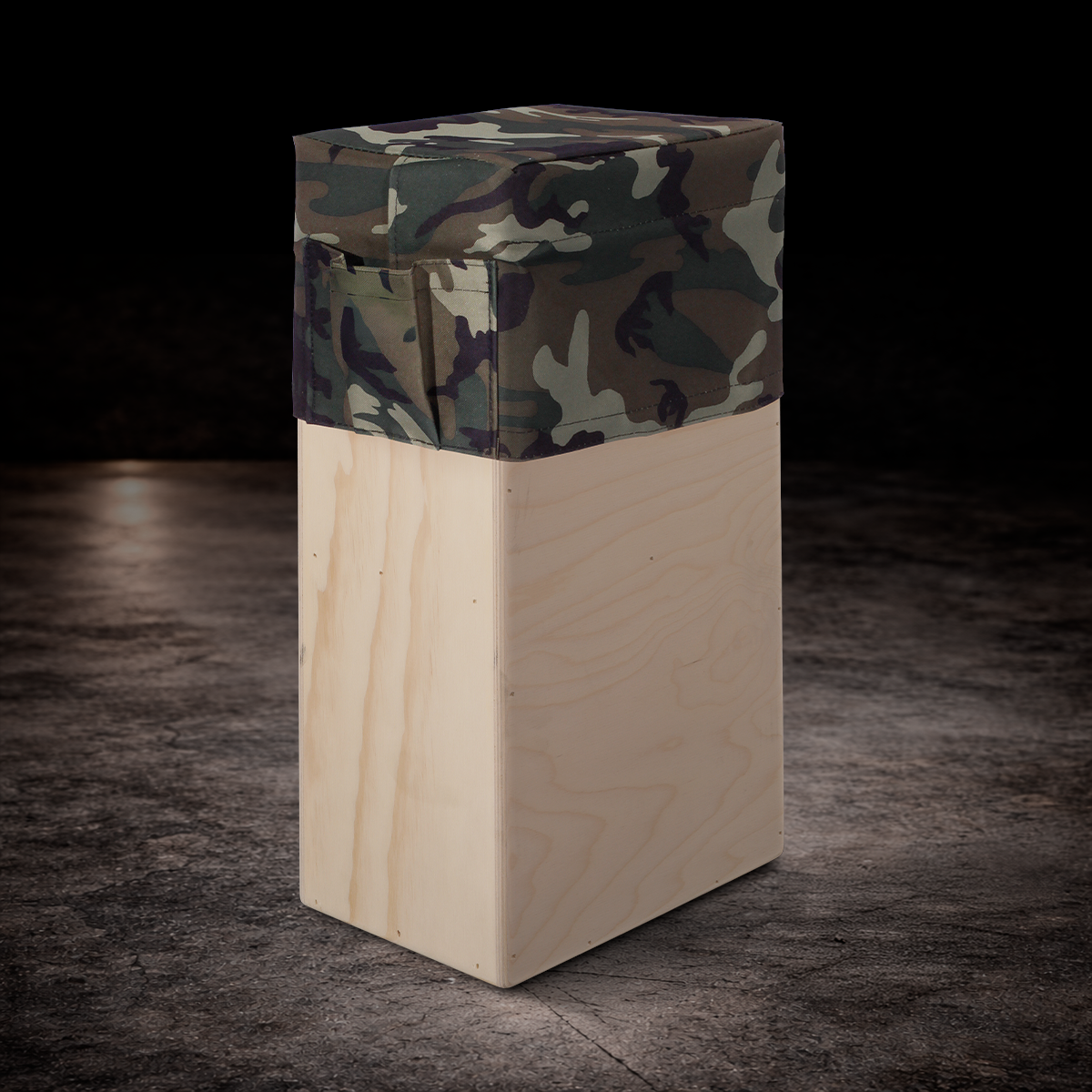 Vertical Apple Box Seat Cover (Camo)