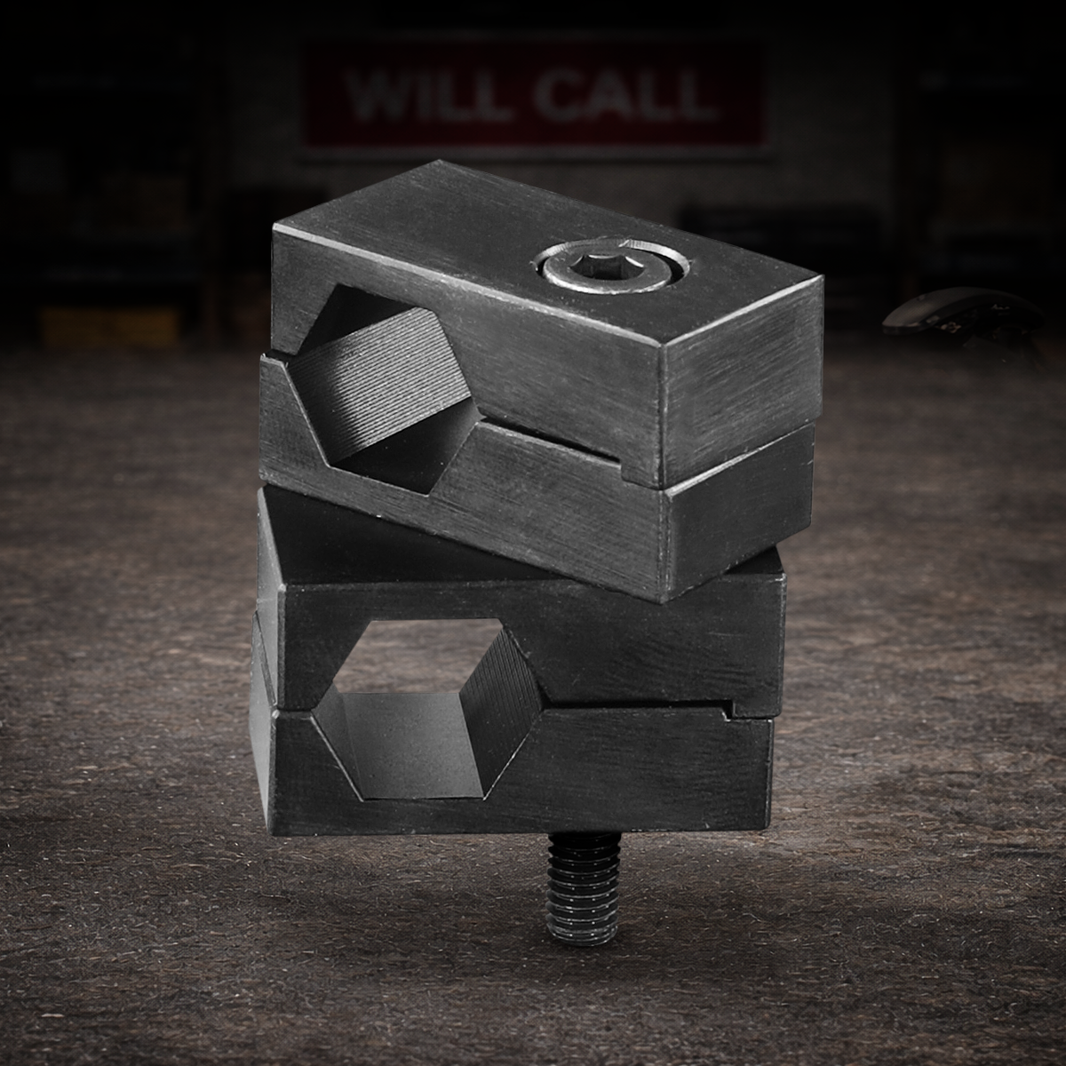 speed rail combination rod starter for grip rigging and mounting hardware
