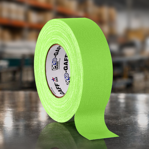 Fluorescent Green Gaffer Tape 2" x 50 Yds