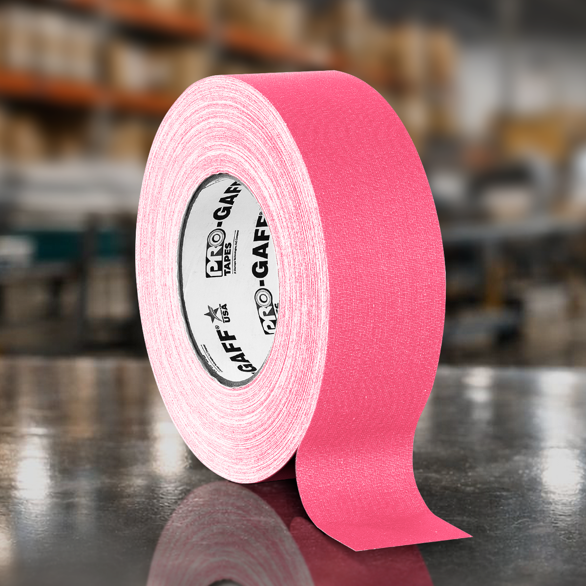 Fluorescent Pink Gaffer Tape 3" x 50 Yds