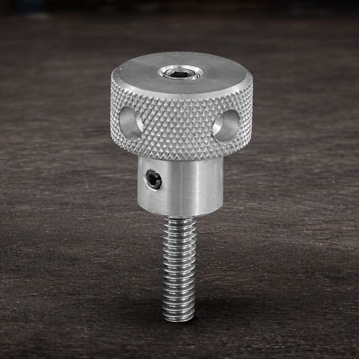 Knurled Knob (3/8-16" Male)