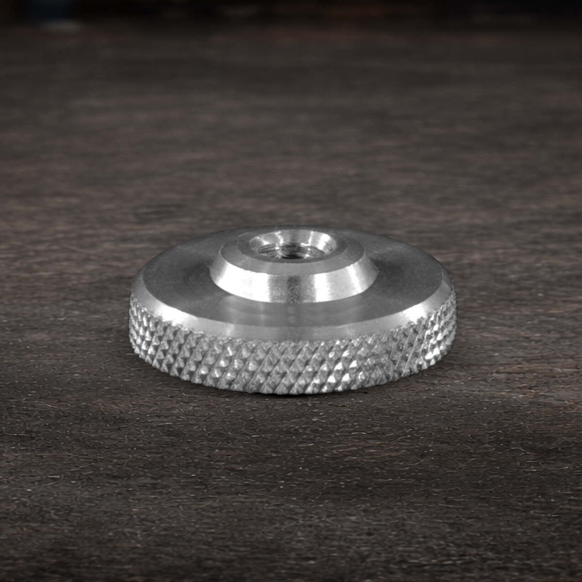 Knurled Locking Washer - Female 1/4-20"