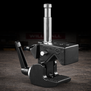 super clamp mafer clamp with ratcheting handle for film lighting and rigging