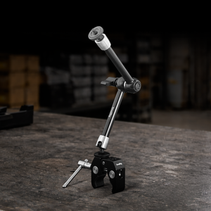 Magic Arm with Super Clamp mounted for professional camera, monitor, LED light, and filmmaking rig applications