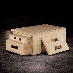 Shop the Nesting Apple Box Set including Full, Half, Quarter, and Pancake apple boxes. Professional grip equipment for film, TV, photography, and studio production.