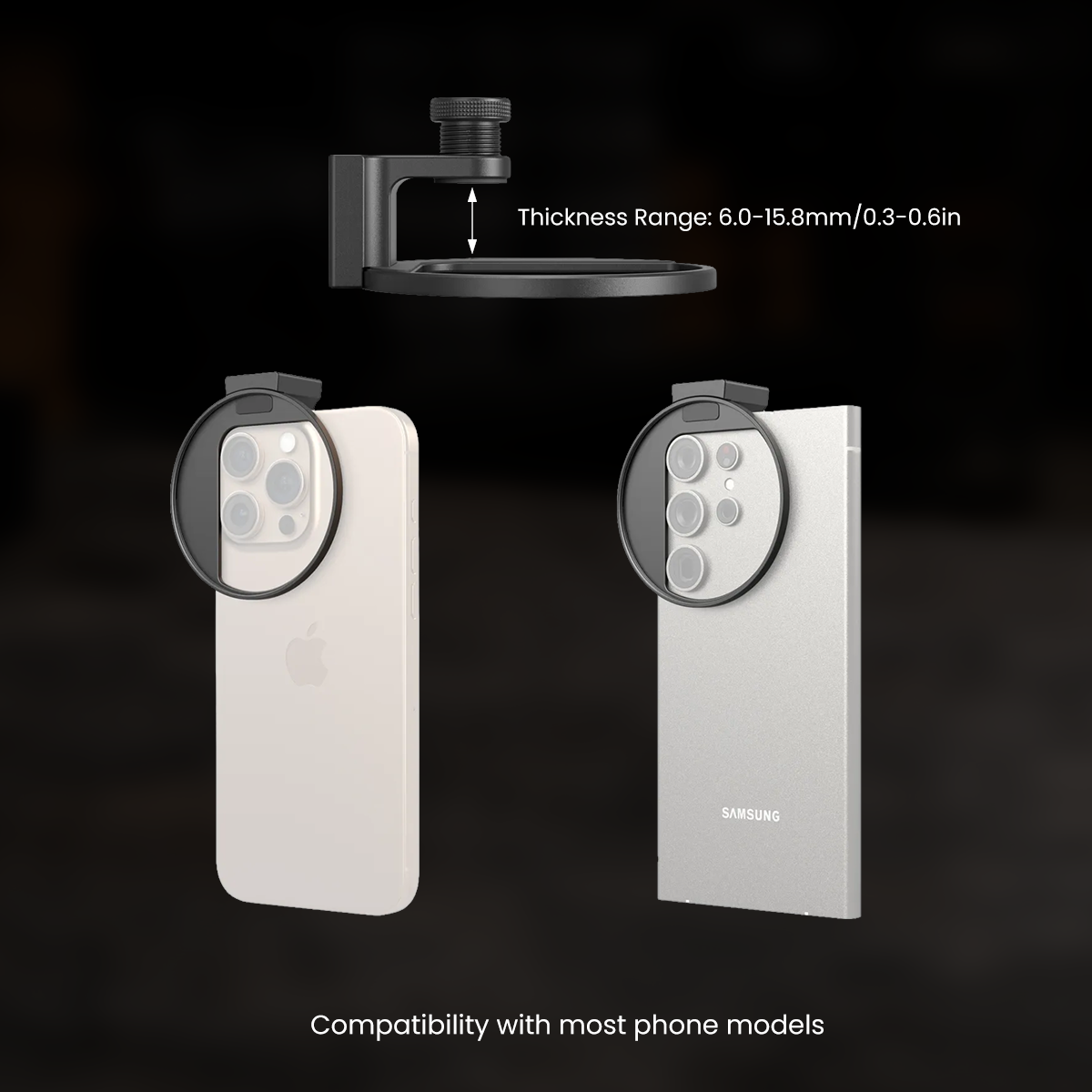 Pocket-size LED ring light for vlogging and livestreaming