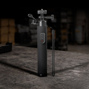 Grip designed portable power bank for cameras, LED lights, smartphones, wireless accessories, filmmaking, photography, and professional video production equipment.