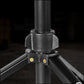 RA-S200 professional aluminum tripod stand for cameras, LED lights, monitors, and filmmaking equipment