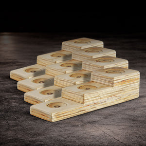 Stair Blocks set used for film production equipment leveling, stabilization, and elevation support