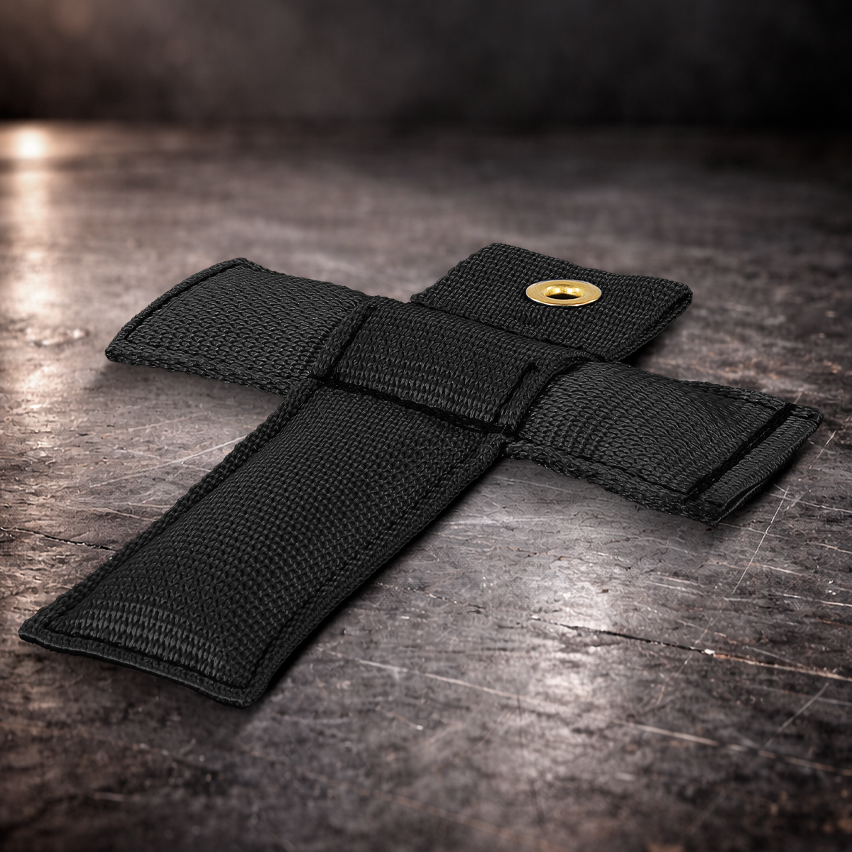 black T set marker
black fabric T marker with grommet
T shape stage marker black
actor mark T marker black
black floor position T marker