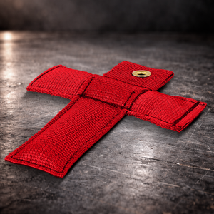 red T set marker
red fabric T marker with grommet
T shape stage marker red
actor mark T marker red
red floor position T marker