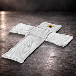 white T set marker
white fabric T marker with grommet
T shape stage marker white
actor mark T marker white
white floor position T marker