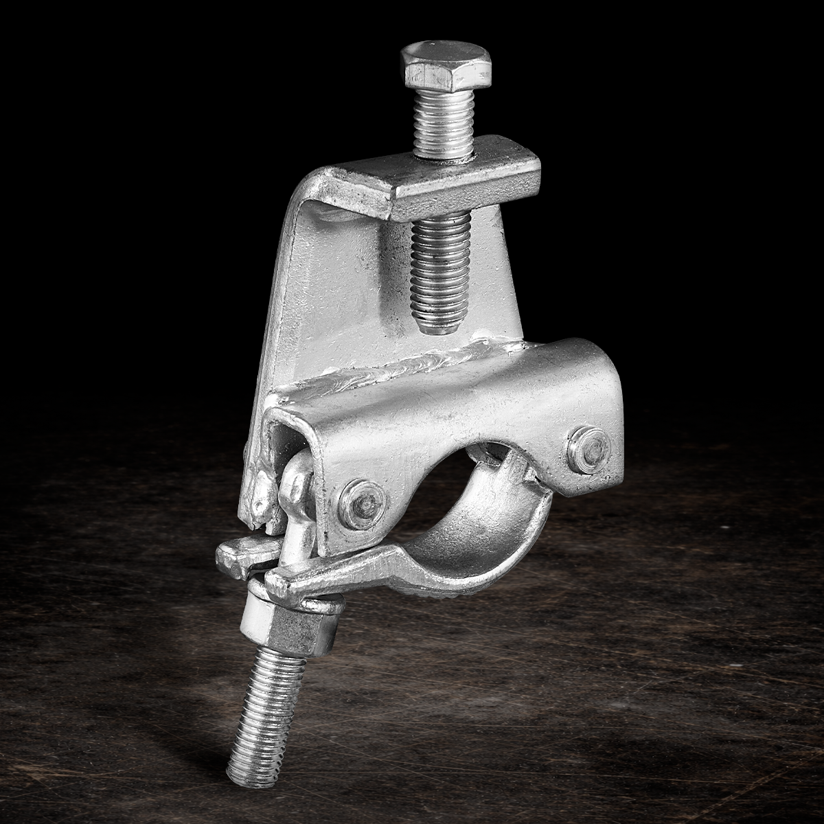 fixed gravlock coupler scaffold tube to beam clamp for rigging and staging