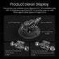 4" Suction Cup Camera Mount Support Kit